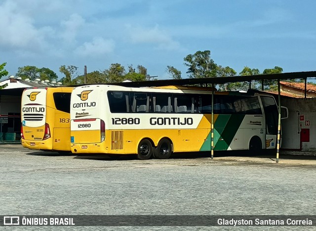 Empresa Gontijo de Transportes 12880 na cidade de Aracaju, Sergipe, Brasil, por Gladyston Santana Correia. Número da foto: #12761317.