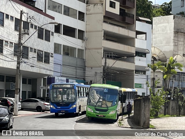 Viação Santa Luzia 14-508 na cidade de Cachoeiro de Itapemirim, Espírito Santo, Brasil, por Quintal de Casa Ônibus. Número da foto: #12762550.