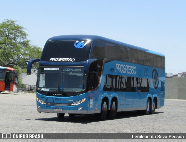 Auto Viação Progresso 6029 na cidade de Caruaru, Pernambuco, Brasil, por Lenilson da Silva Pessoa. Número da foto: #12763681.