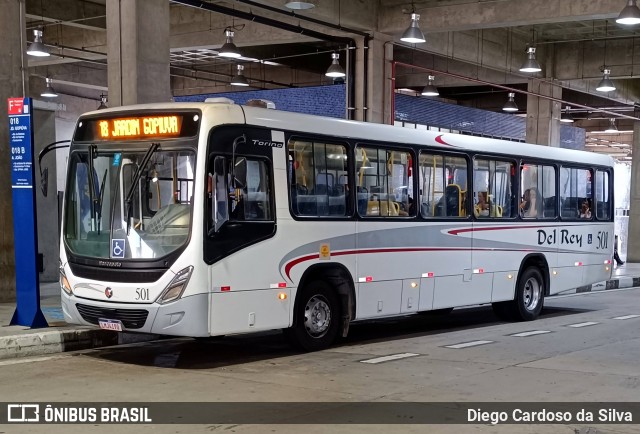 Del Rey Transportes 501 na cidade de Carapicuíba, São Paulo, Brasil, por Diego Cardoso da Silva. Número da foto: #12761991.