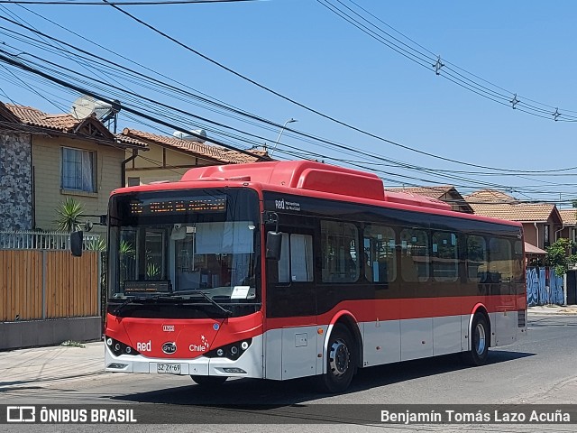 Metbus 1721 na cidade de Maipú, Santiago, Metropolitana de Santiago, Chile, por Benjamín Tomás Lazo Acuña. Número da foto: #12763597.