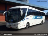 Expresso Azul 100 na cidade de Porto Alegre, Rio Grande do Sul, Brasil, por Luis Alfredo Soares Knuth. Número da foto: #:id.