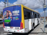 Coletivo Transportes 3329 na cidade de Caruaru, Pernambuco, Brasil, por Vinicius Palone. Número da foto: #:id.