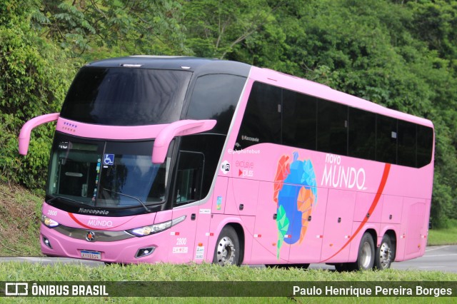 Novo Mundo Turismo 2800 na cidade de Piraí, Rio de Janeiro, Brasil, por Paulo Henrique Pereira Borges. Número da foto: #12766167.