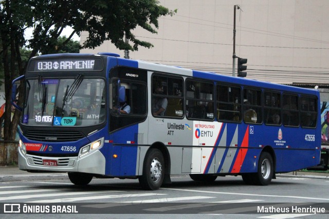 ATT - Alto Tietê Transportes 47.656 na cidade de São Paulo, São Paulo, Brasil, por Matheus Henrique. Número da foto: #12765500.