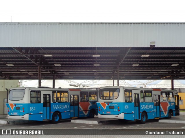 Viação Sanremo 838 na cidade de Vila Velha, Espírito Santo, Brasil, por Giordano Trabach. Número da foto: #12764939.