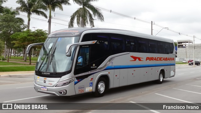 Viação Piracicabana 7124 na cidade de Barueri, São Paulo, Brasil, por Francisco Ivano. Número da foto: #12765282.