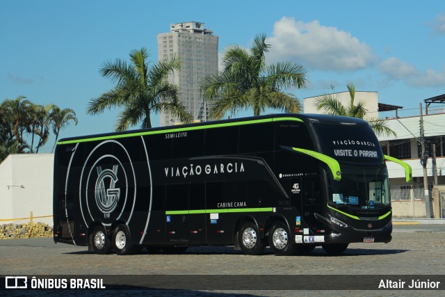Viação Garcia 96130 na cidade de Balneário Camboriú, Santa Catarina, Brasil, por Altair Júnior. Número da foto: #12765367.
