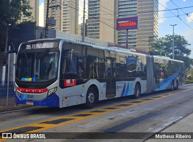 Next Mobilidade - ABC Sistema de Transporte 8341 na cidade de São Bernardo do Campo, São Paulo, Brasil, por Matheus Ribeiro. Número da foto: #12764246.