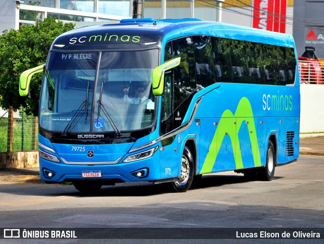 SC Minas Transportes 79725 na cidade de Alfenas, Minas Gerais, Brasil, por Lucas Elson de Oliveira. Número da foto: #12766149.
