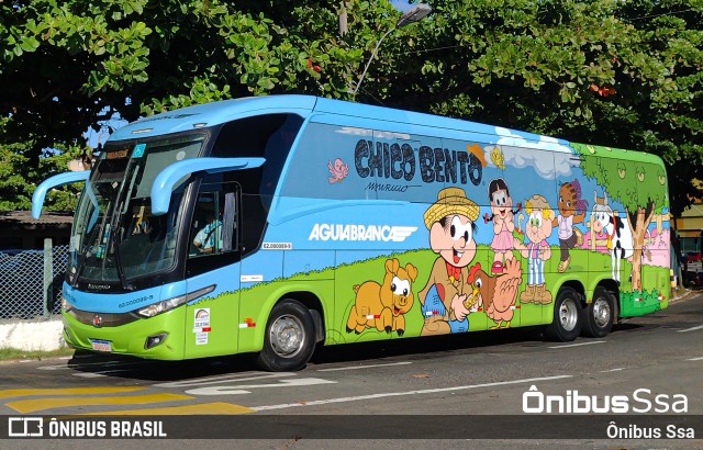 Viação Águia Branca RJ 544.032 na cidade de Salvador, Bahia, Brasil, por Ônibus Ssa. Número da foto: #12764096.