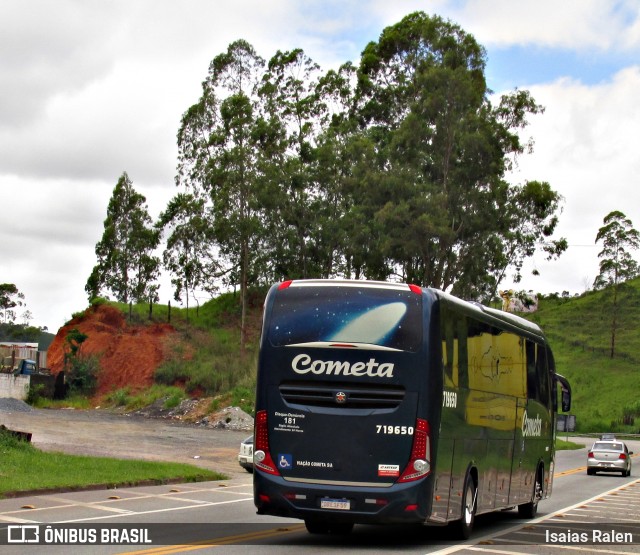 Viação Cometa 719650 na cidade de Santos Dumont, Minas Gerais, Brasil, por Isaias Ralen. Número da foto: #12766072.