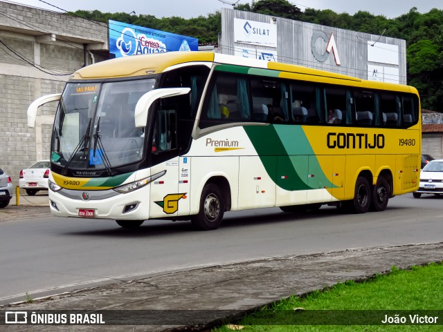 Empresa Gontijo de Transportes 19480 na cidade de Ilhéus, Bahia, Brasil, por João Victor. Número da foto: #12764521.