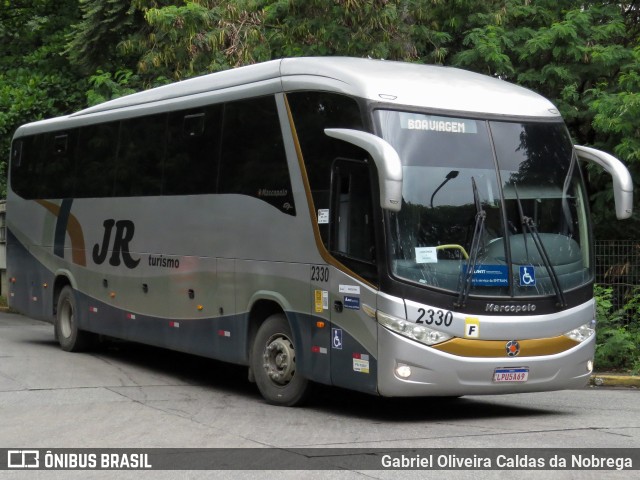 JR Turismo 2330 na cidade de São Paulo, São Paulo, Brasil, por Gabriel Oliveira Caldas da Nobrega. Número da foto: #12764519.