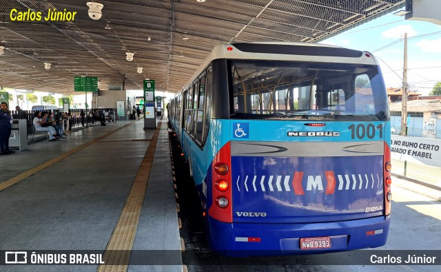 Metrobus 1001 na cidade de Goiânia, Goiás, Brasil, por Carlos Júnior. Número da foto: #12764814.
