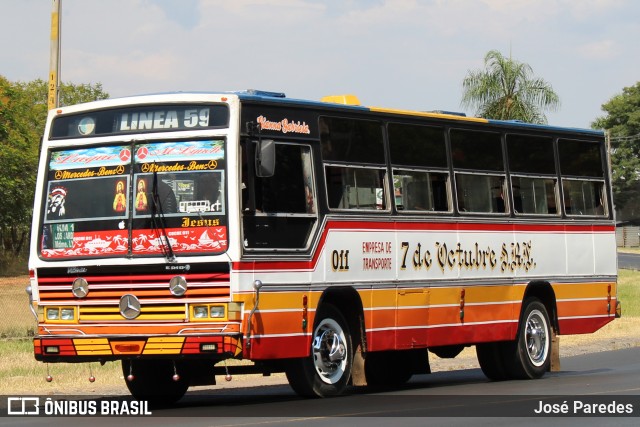 7 de Octubre - Linea 59 011 na cidade de Luque, Central, Paraguai, por José Paredes. Número da foto: #12765738.