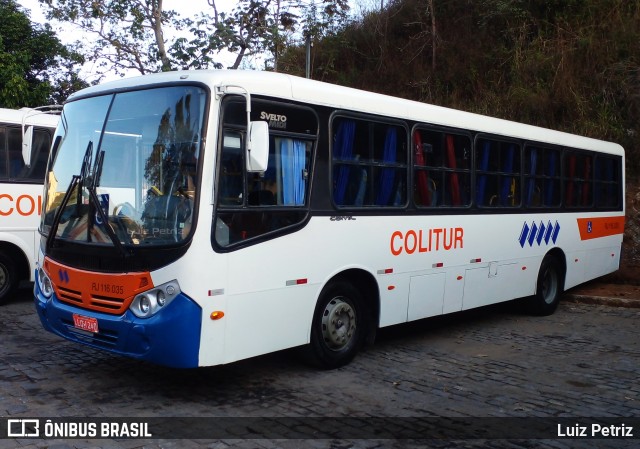 Colitur Transportes Rodoviários RJ 116.035 na cidade de Barra Mansa, Rio de Janeiro, Brasil, por Luiz Petriz. Número da foto: #12766047.
