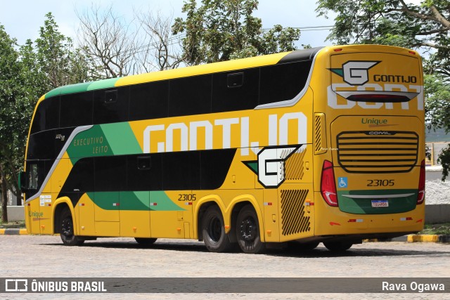 Empresa Gontijo de Transportes 23105 na cidade de Vitória da Conquista, Bahia, Brasil, por Rava Ogawa. Número da foto: #12765040.