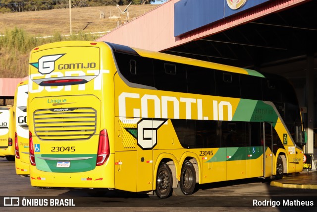 Empresa Gontijo de Transportes 23045 na cidade de João Monlevade, Minas Gerais, Brasil, por Rodrigo Matheus. Número da foto: #12765026.