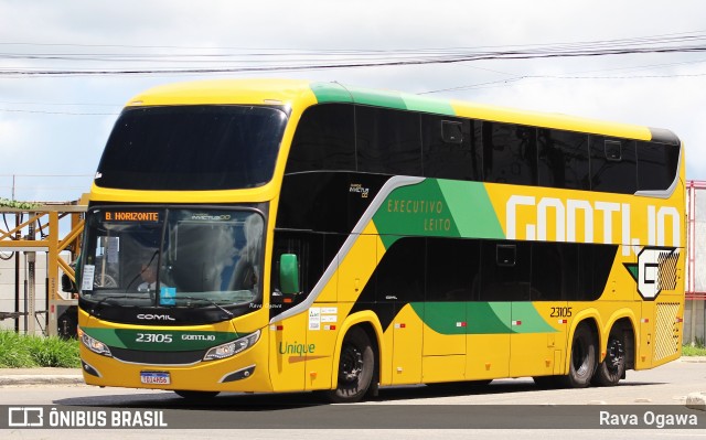 Empresa Gontijo de Transportes 23105 na cidade de Vitória da Conquista, Bahia, Brasil, por Rava Ogawa. Número da foto: #12765044.