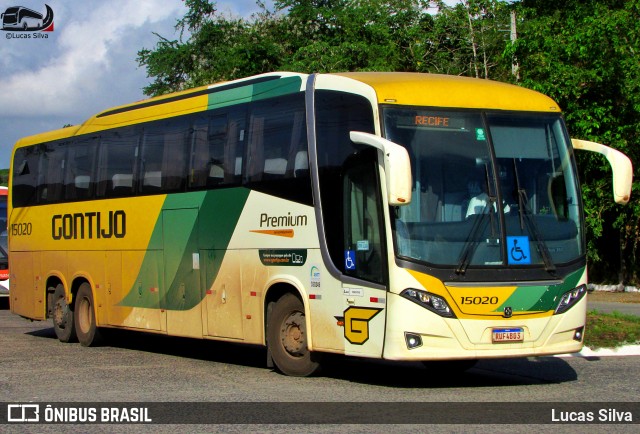 Empresa Gontijo de Transportes 15020 na cidade de Recife, Pernambuco, Brasil, por Lucas Silva. Número da foto: #12768515.