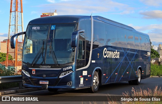 Viação Cometa 721558 na cidade de Campinas, São Paulo, Brasil, por Sérgio de Sousa Elias. Número da foto: #12767551.