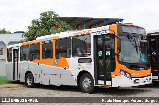 Linave Transportes A03029 na cidade de Nova Iguaçu, Rio de Janeiro, Brasil, por Paulo Henrique Pereira Borges. Número da foto: #12768242.