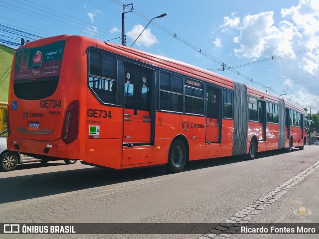 Viação Cidade Sorriso >> Viação Sorriso de Curitiba GE734 na cidade de Curitiba, Paraná, Brasil, por Ricardo Fontes Moro. Número da foto: #12766846.