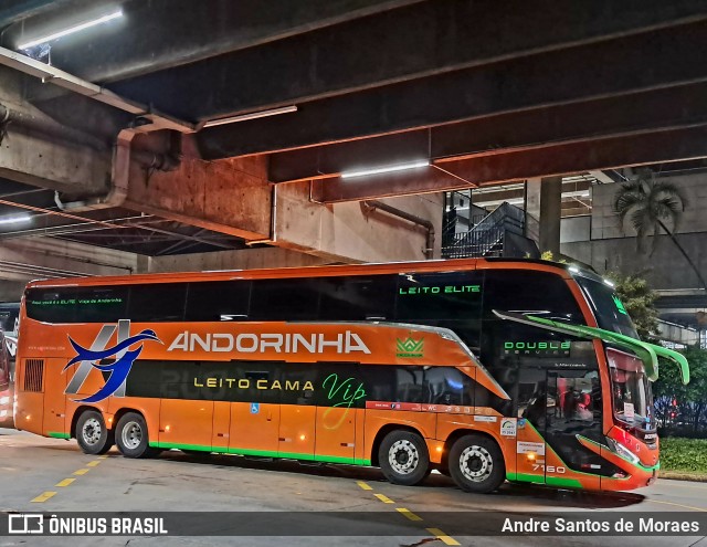Empresa de Transportes Andorinha 7160 na cidade de São Paulo, São Paulo, Brasil, por Andre Santos de Moraes. Número da foto: #12767550.