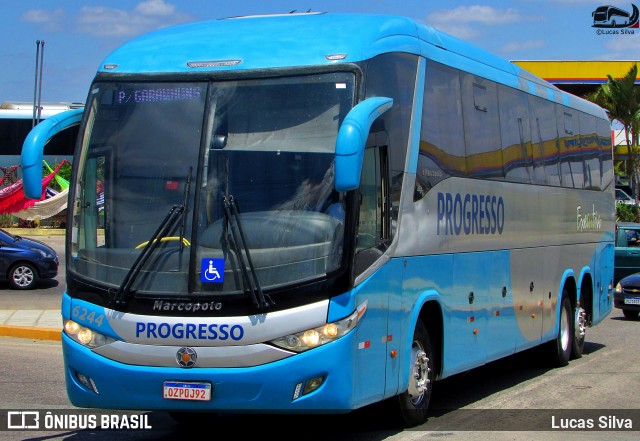 Auto Viação Progresso 6244 na cidade de Garanhuns, Pernambuco, Brasil, por Lucas Silva. Número da foto: #12767237.