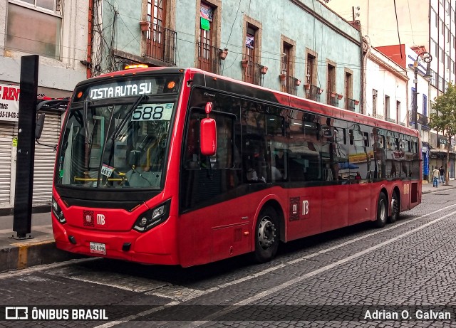 CCASA - Conexión Centro-Aeropuerto 588 na cidade de Cuauhtémoc, Ciudad de México, México, por Adrian O. Galvan. Número da foto: #12766361.