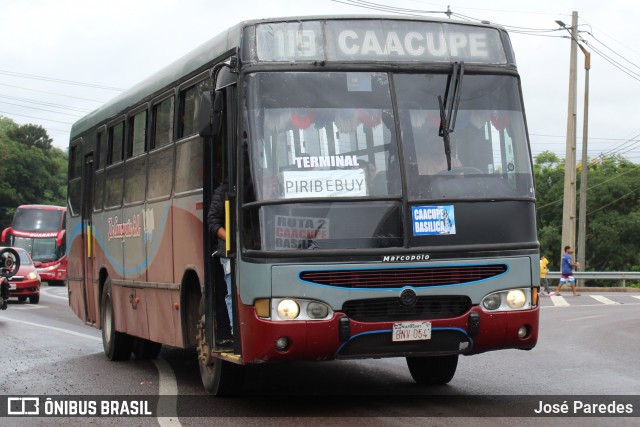 Empresa de Transporte La Caacupeña S.A. 082 na cidade de Caacupé, Cordillera, Paraguai, por José Paredes. Número da foto: #12767868.