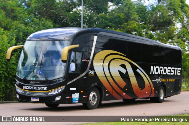 Expresso Nordeste 5932 na cidade de Curitiba, Paraná, Brasil, por Paulo Henrique Pereira Borges. Número da foto: #12768184.