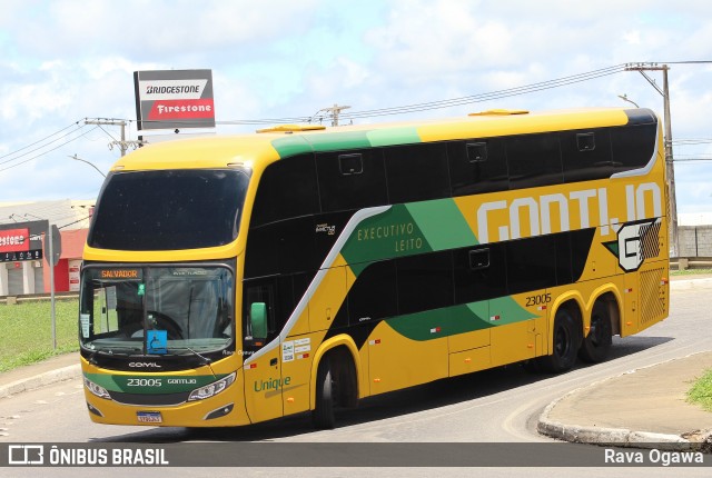 Empresa Gontijo de Transportes 23005 na cidade de Vitória da Conquista, Bahia, Brasil, por Rava Ogawa. Número da foto: #12767459.