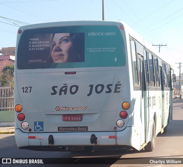 Expresso São José 127 na cidade de Palmares do Sul, Rio Grande do Sul, Brasil, por Charlys William. Número da foto: #12767041.