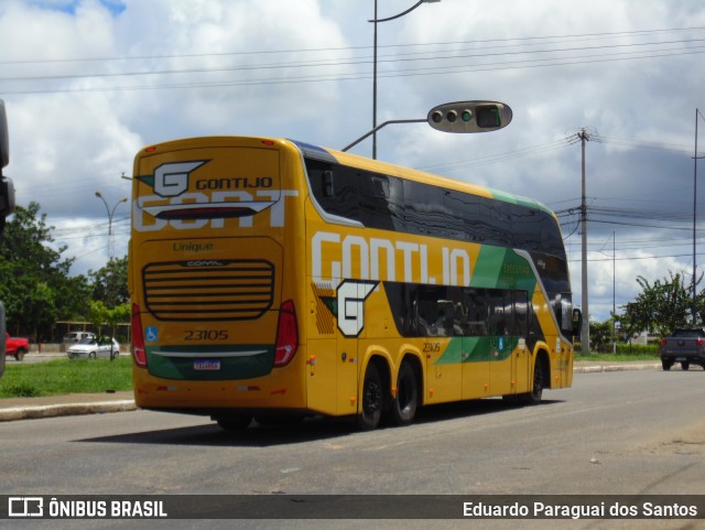 Empresa Gontijo de Transportes 23105 na cidade de Vitória da Conquista, Bahia, Brasil, por Eduardo Paraguai dos Santos. Número da foto: #12767142.