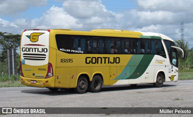 Empresa Gontijo de Transportes 18815 na cidade de Rio Largo, Alagoas, Brasil, por Müller Peixoto. Número da foto: #12768186.