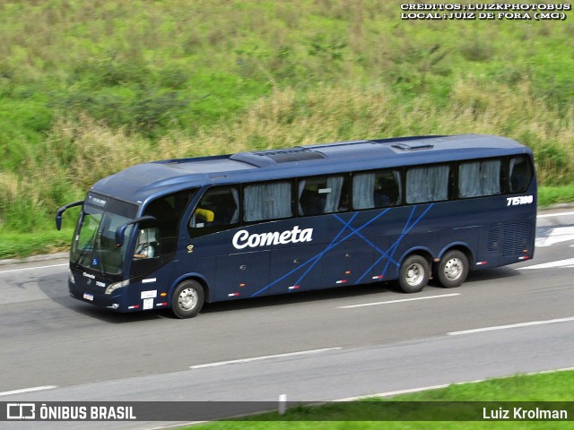 Viação Cometa 715100 na cidade de Juiz de Fora, Minas Gerais, Brasil, por Luiz Krolman. Número da foto: #12768066.