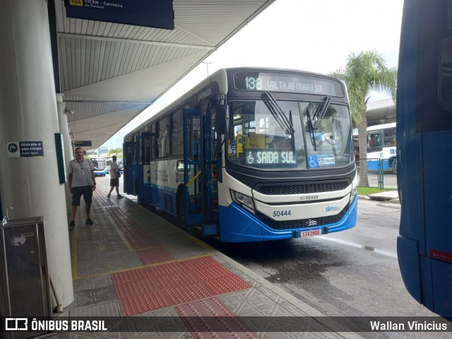 Transol Transportes Coletivos 50444 na cidade de Florianópolis, Santa Catarina, Brasil, por Wallan Vinicius. Número da foto: #12766837.
