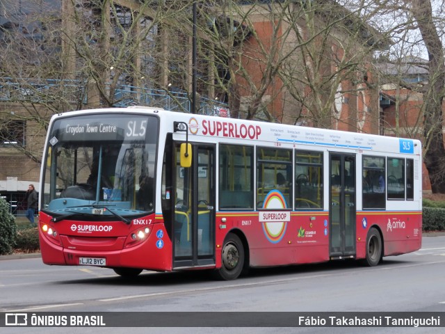 Arriva ENX17 na cidade de Bromley, Greater London, Inglaterra, por Fábio Takahashi Tanniguchi. Número da foto: #12767650.