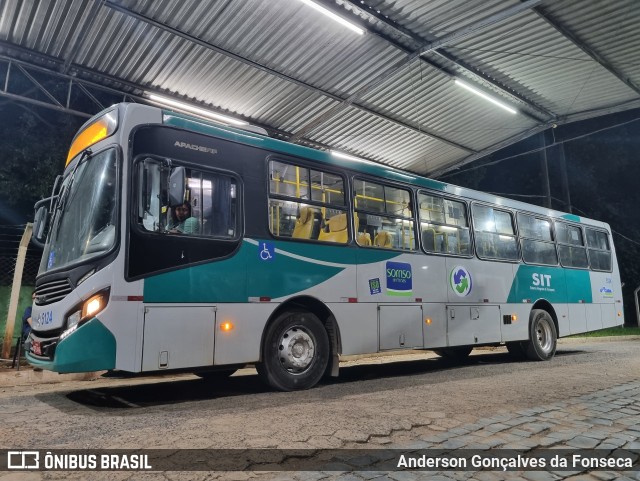 Viação Sorriso de Minas 5124 na cidade de Uberlândia, Minas Gerais, Brasil, por Anderson Gonçalves da Fonseca. Número da foto: #12767257.