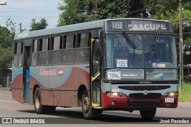 Empresa de Transporte La Caacupeña S.A. 081 na cidade de Ypacaraí, Central, Paraguai, por José Paredes. Número da foto: #12767752.