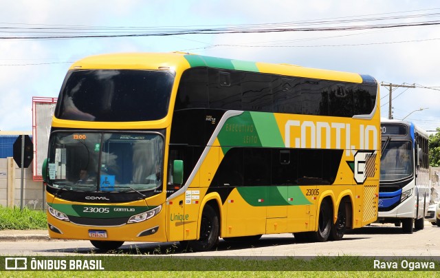 Empresa Gontijo de Transportes 23005 na cidade de Vitória da Conquista, Bahia, Brasil, por Rava Ogawa. Número da foto: #12767453.
