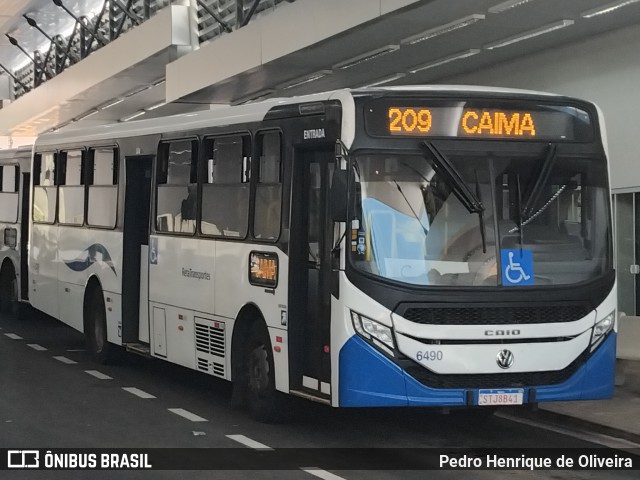 Reta Rápido Transportes 6490 na cidade de Botucatu, São Paulo, Brasil, por Pedro Henrique de Oliveira. Número da foto: #12766945.
