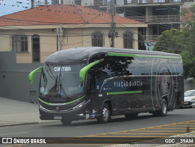 Viação Garcia 92091 na cidade de Ponta Grossa, Paraná, Brasil, por GDC __39AM. Número da foto: #12767614.