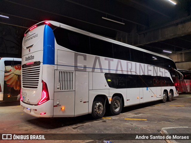 Auto Viação Catarinense 324308 na cidade de São Paulo, São Paulo, Brasil, por Andre Santos de Moraes. Número da foto: #12767388.