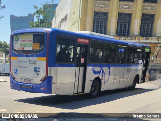 Viação Vila Real B11568 na cidade de Rio de Janeiro, Rio de Janeiro, Brasil, por Brenno Santos. Número da foto: #12766427.