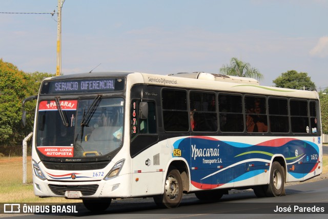 Ypacarai Transporte S.A. - Línea 242 1672 na cidade de Luque, Central, Paraguai, por José Paredes. Número da foto: #12767645.