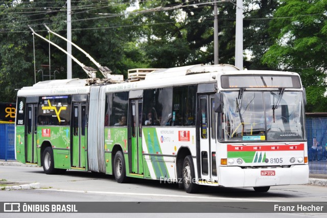 Next Mobilidade - ABC Sistema de Transporte 8105 na cidade de São Paulo, São Paulo, Brasil, por Franz Hecher. Número da foto: #12768500.
