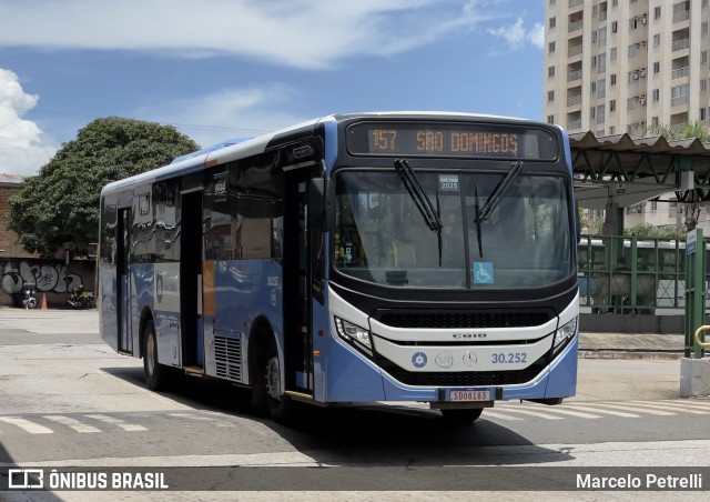 Viação Reunidas 30.252 na cidade de Goiânia, Goiás, Brasil, por Marcelo Petrelli. Número da foto: #12766580.